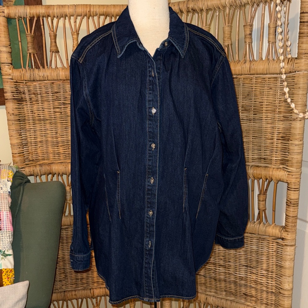 Ava & Viv Dark Blue Jean Jacket